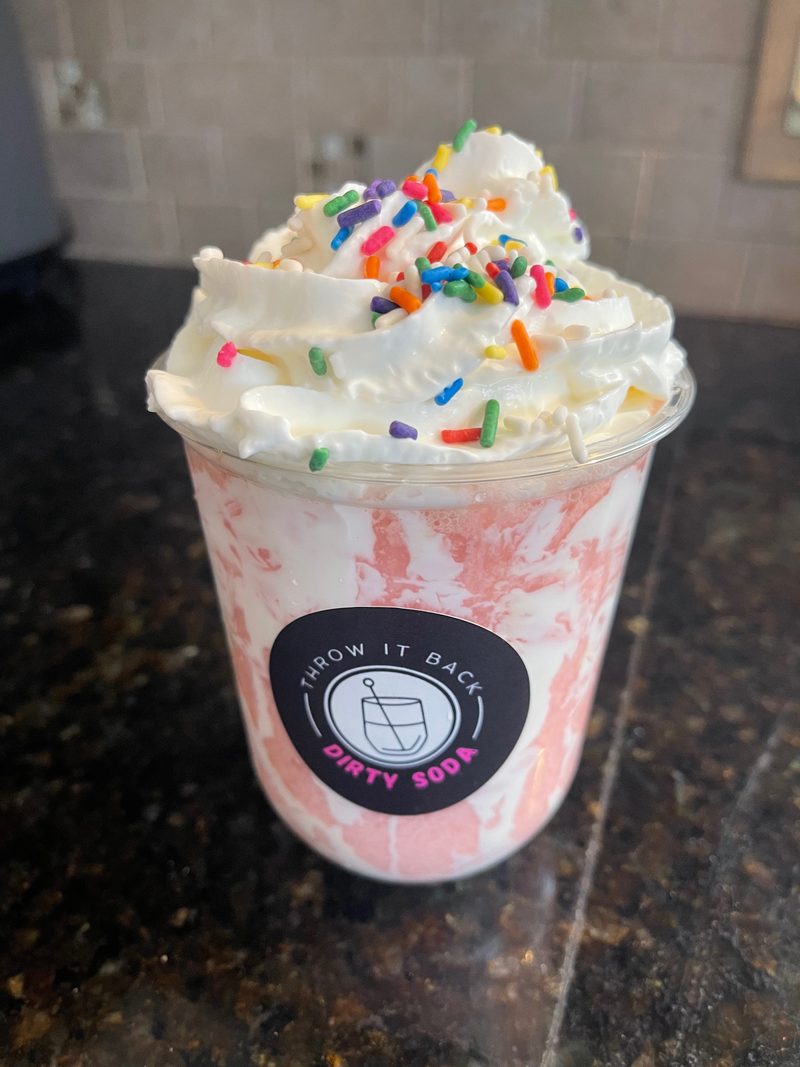 Malibu Barbie — Alani dirty soda from Throw It Back